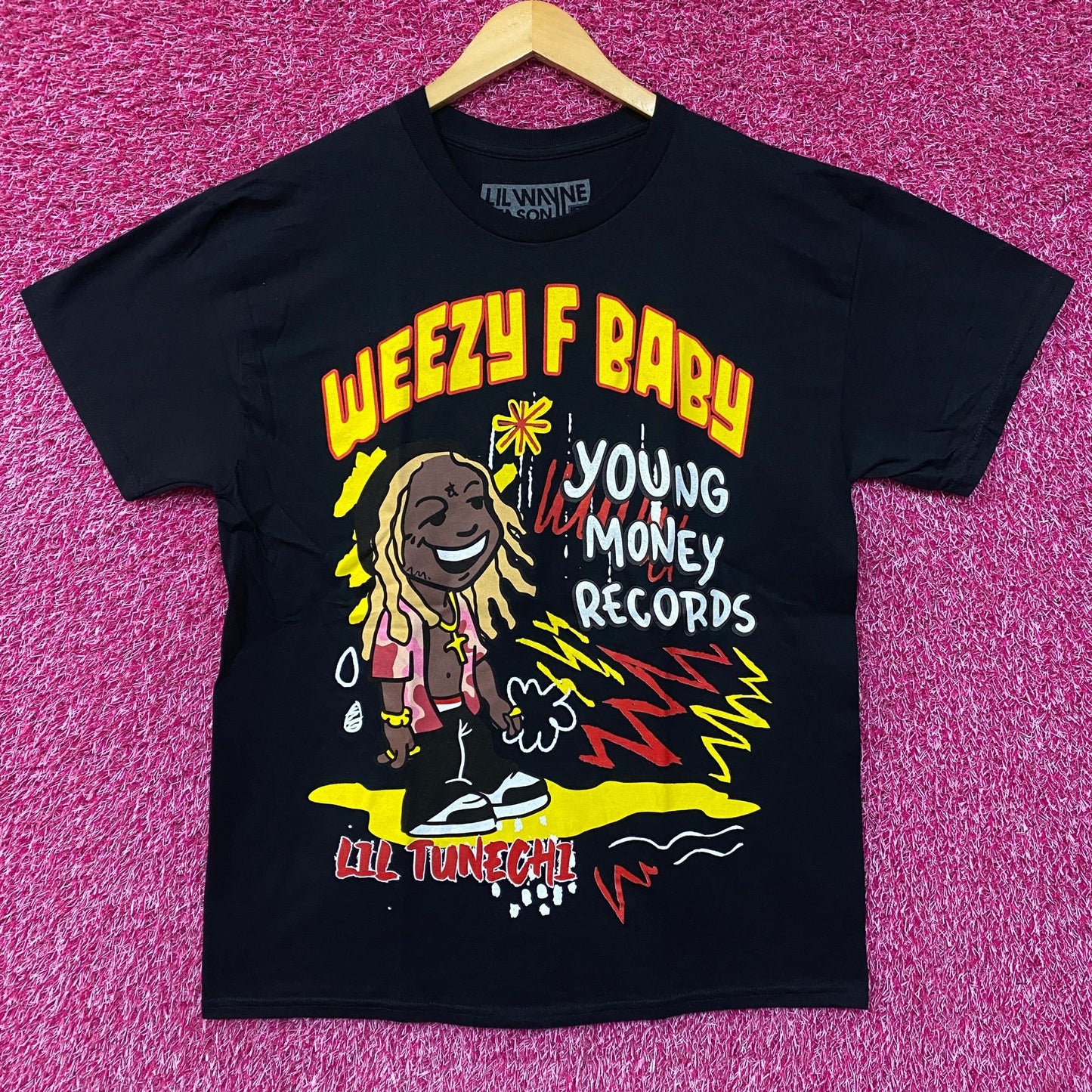 Lil Wayne Weezy F Baby Young Money Rap Tee Large