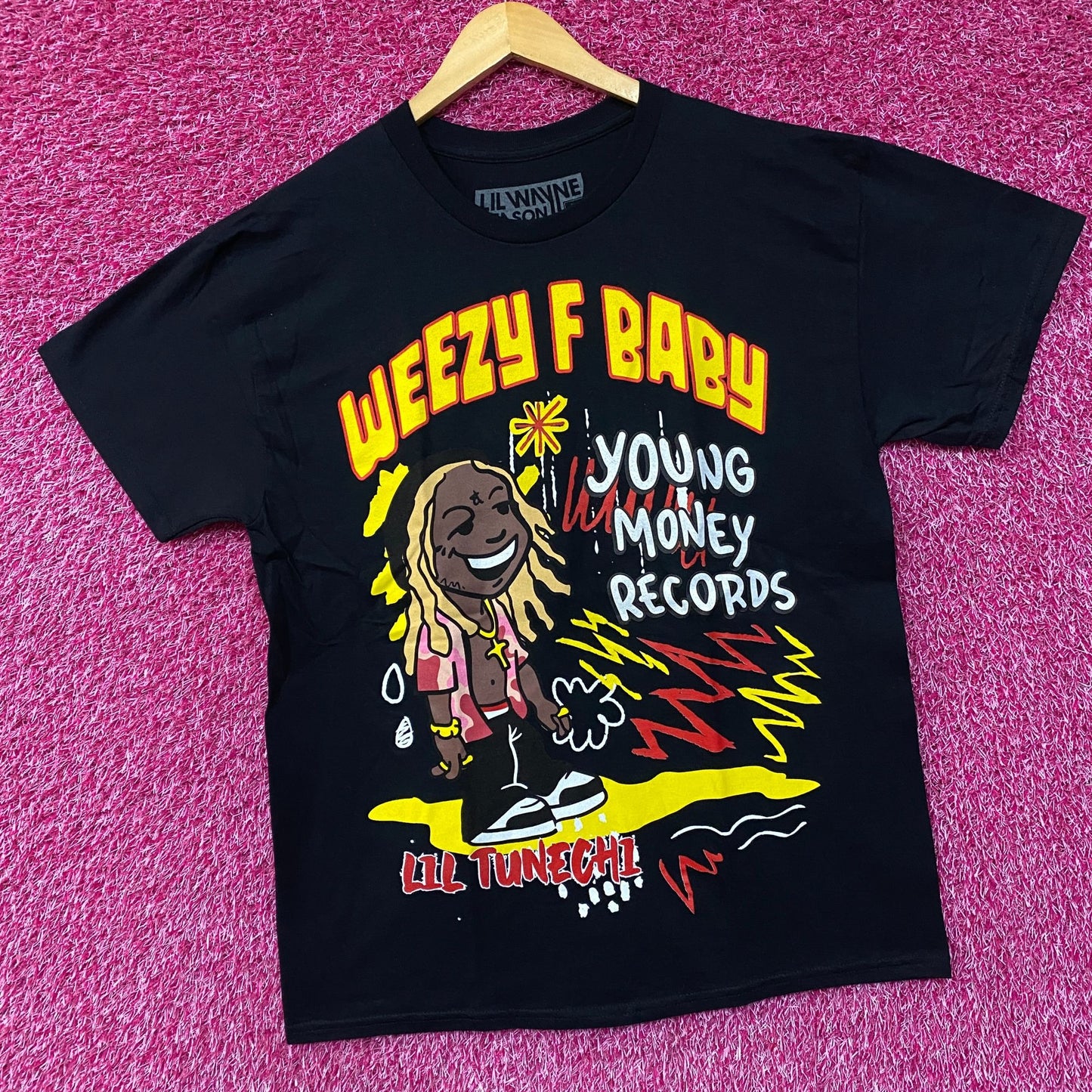 Lil Wayne Weezy F Baby Young Money Rap Tee Large