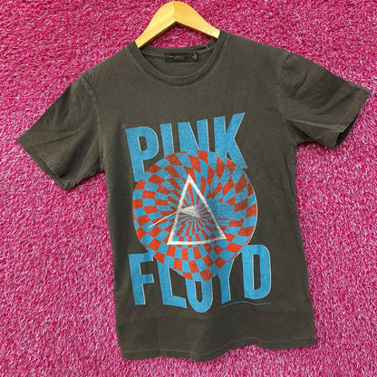 Junk Food Pink Floyd Circle Pattern Vintage T-Shirt Small