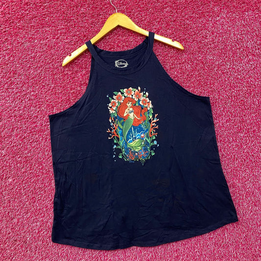 Disney My Little Mermaid Ariel Graphic Design Tank Top Size 2