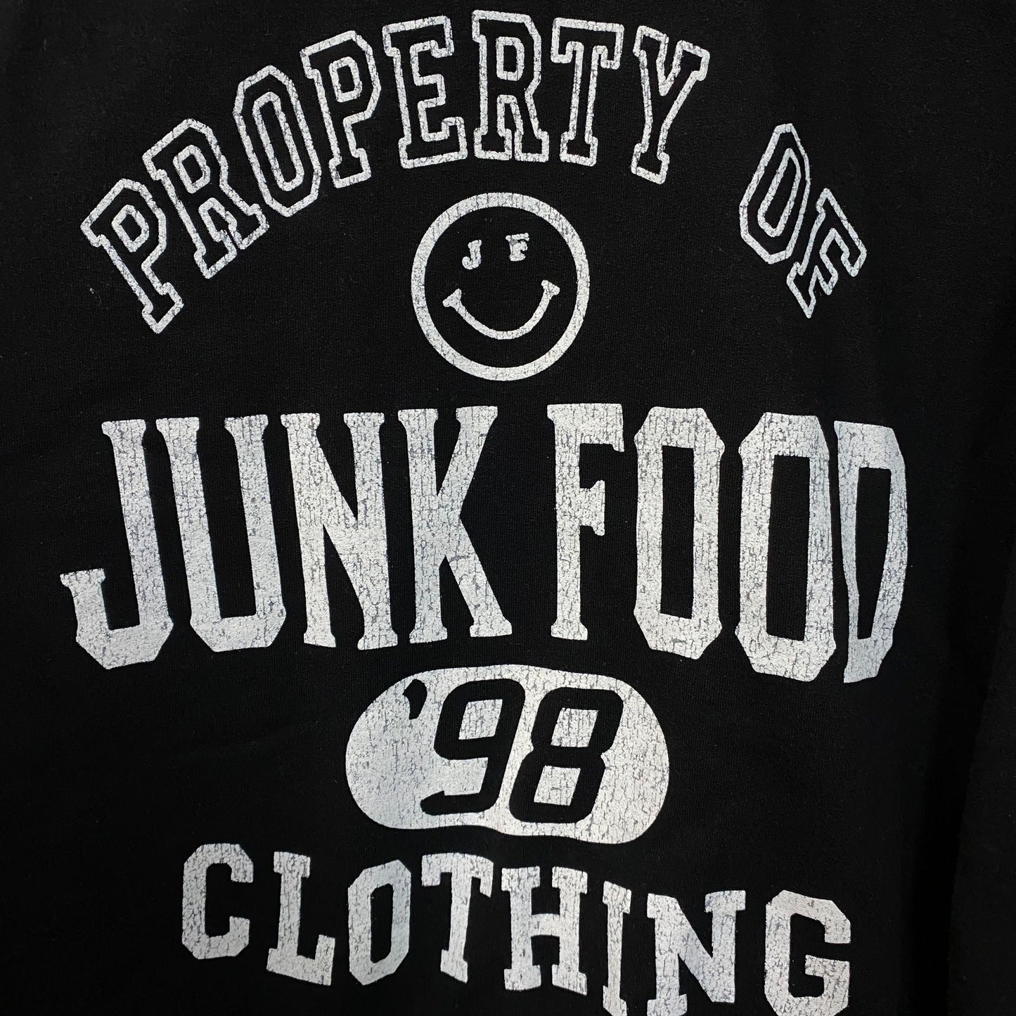 Property Of Junk Food Clothing '98 Flea Market Crew Sweatshirt XS