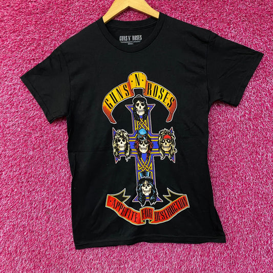 Guns N' Roses Appetite For Destruction Rock Band T-Shirt Small