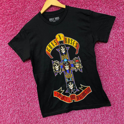 Guns N' Roses Appetite For Destruction Rock Band T-Shirt Small