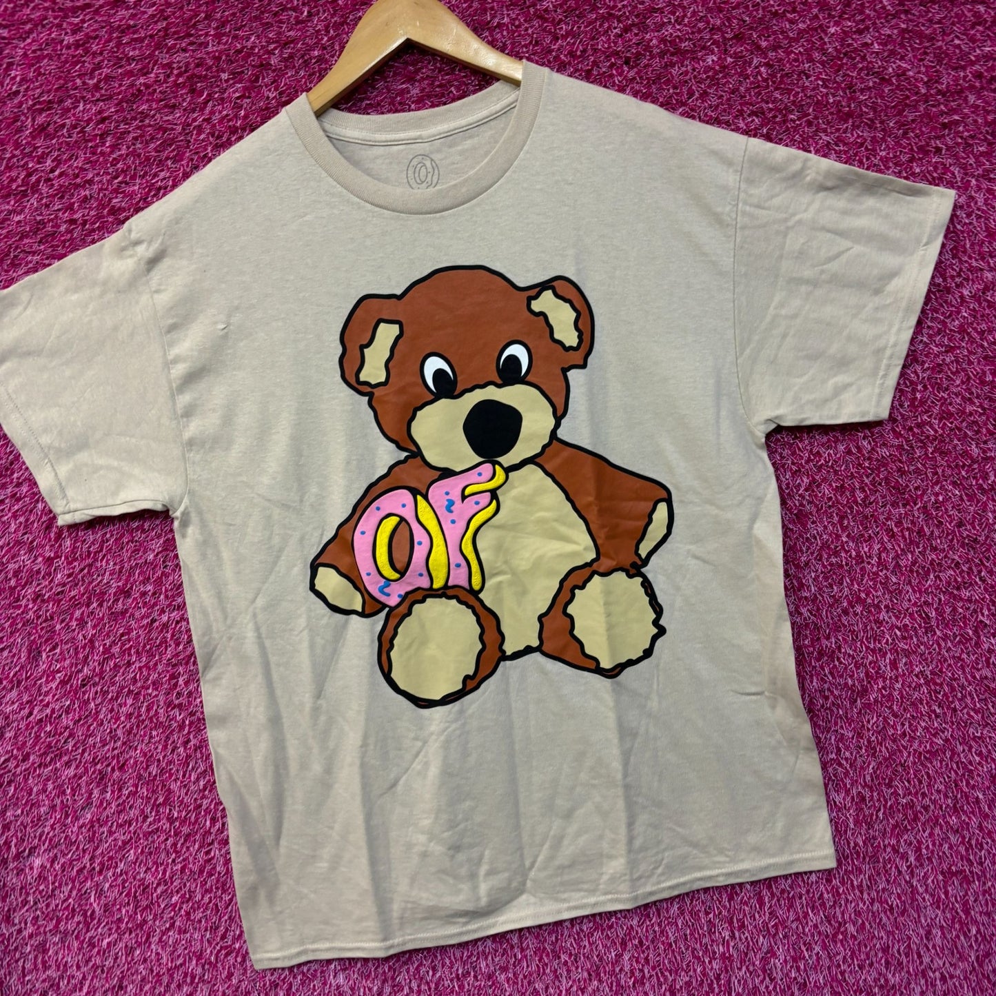 Odd Future puffy print donut tshirt size medium