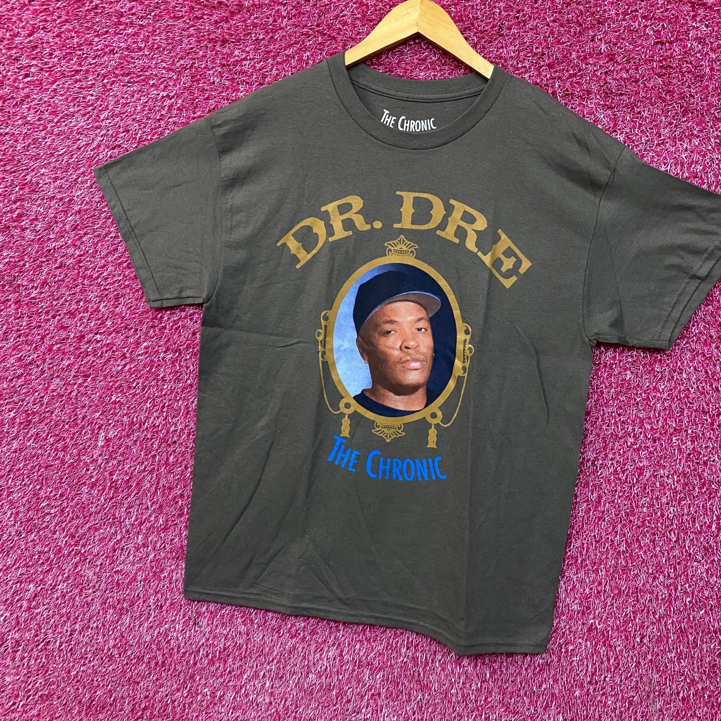 Dr Dre The Chronic Album Cover Art West Coast Rap T-Shirt Large