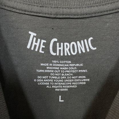 Dr Dre The Chronic Album Cover Art West Coast Rap T-Shirt Large