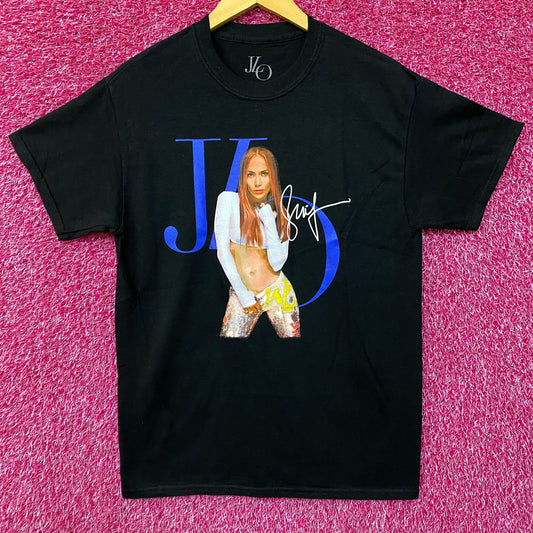 Jennifer Lopez JLO Signature Poster Dance Pop Tee S/M