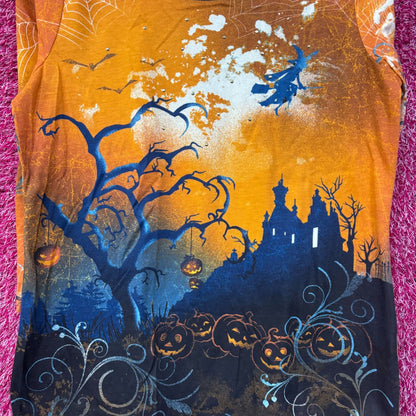 Jason Maxwell Halloween Themed Witch 3/4 Sleeve T-Shirt Small