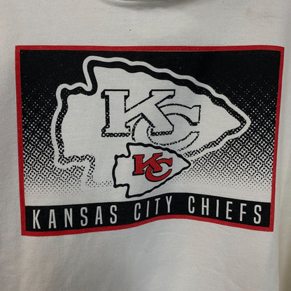 Junk Food Clothing Kansas City Chiefs Retro Style Graphic Pullover Hoodie XL