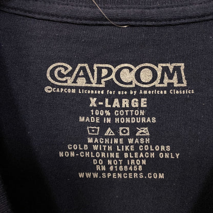 Mega Man Press Start II Retro Graphic T-Shirt XL