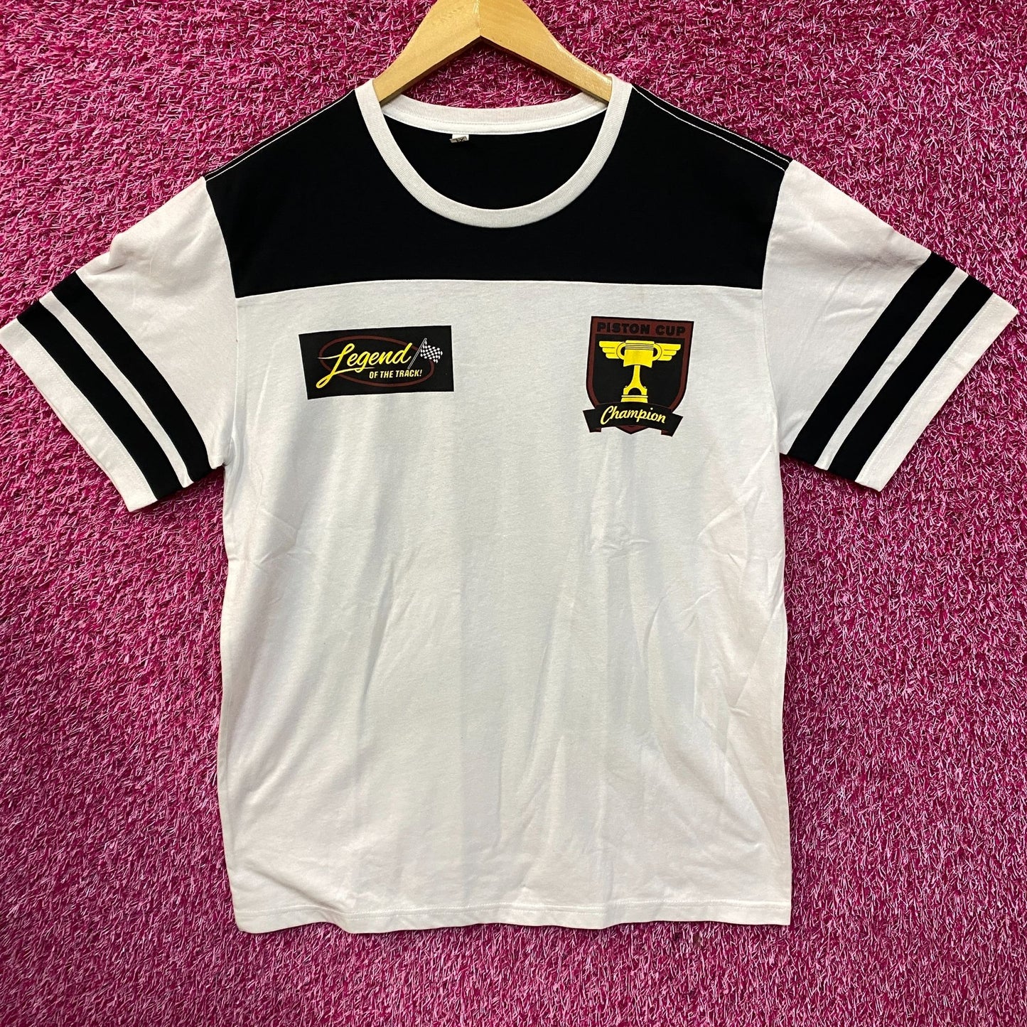 Legend Of The Track Piston Cup Champion 95 Racing T-Shirt XL