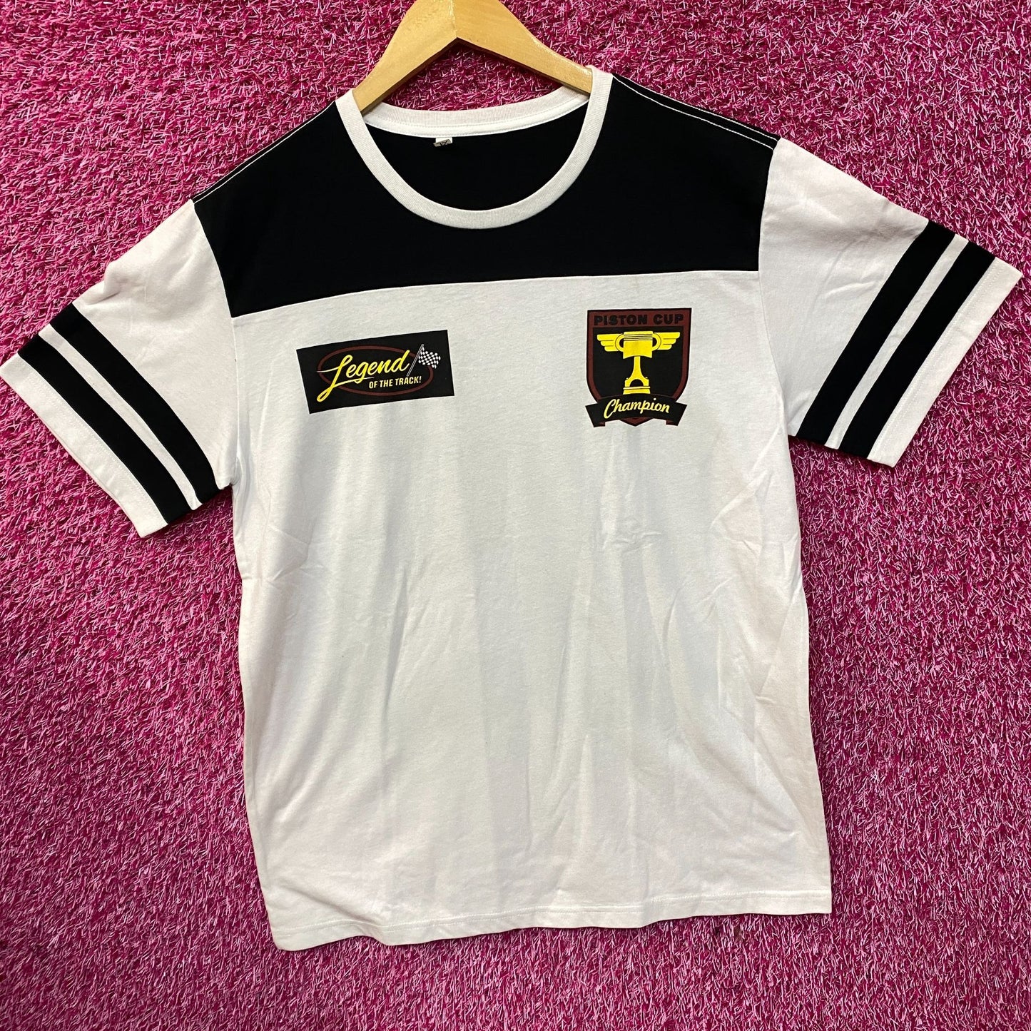 Legend Of The Track Piston Cup Champion 95 Racing T-Shirt XL