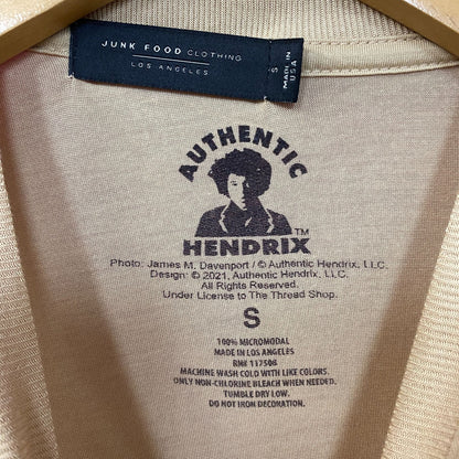 Jimi Hendrix Bold as Love Vintage Style Tissue T-Shirt Small