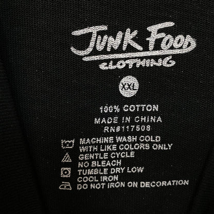 Junk Food Clothing USA Mock Neck Crop T-Shirt 2XL