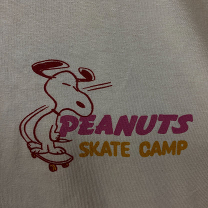 Peanuts Snoopy Skate Camp Graphic T-Shirt Medium