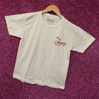 Peanuts Snoopy Skate Camp Graphic T-Shirt Medium