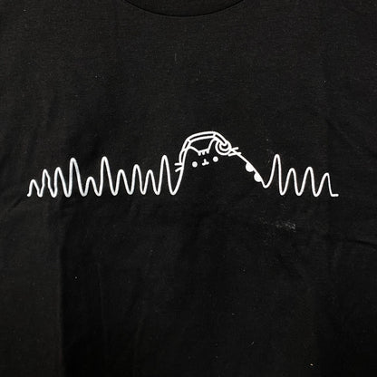 DJ Pusheen Beat da Beat Up Kawaii Pusheen The Cat Crop Top L