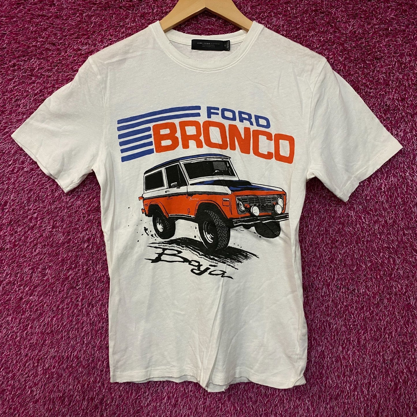 Junk Food Clothing Ford Bronco Baja Vintage Tee XS