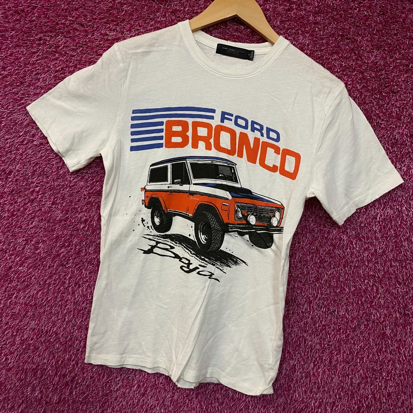 Junk Food Clothing Ford Bronco Baja Vintage Tee XS