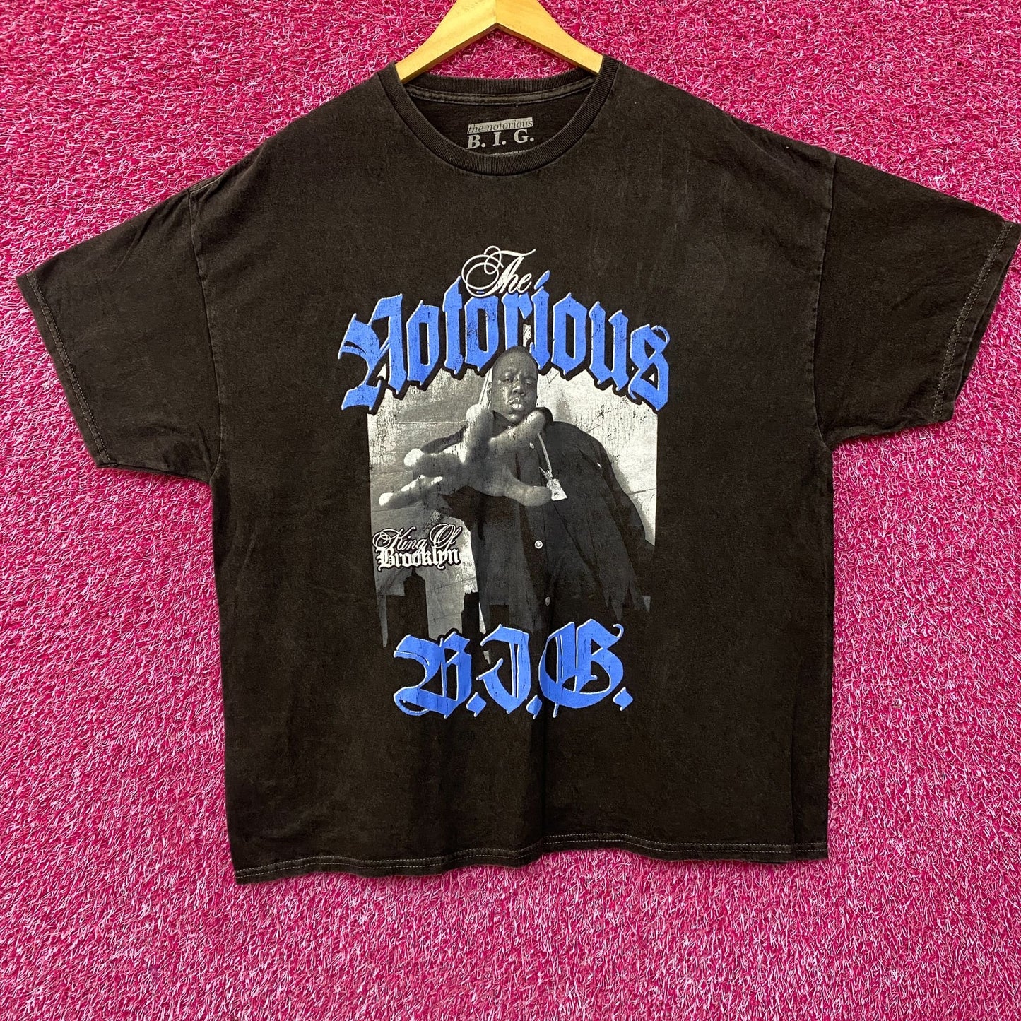 The Notorious B.I.G. King of Brooklyn Big T-shirt XL