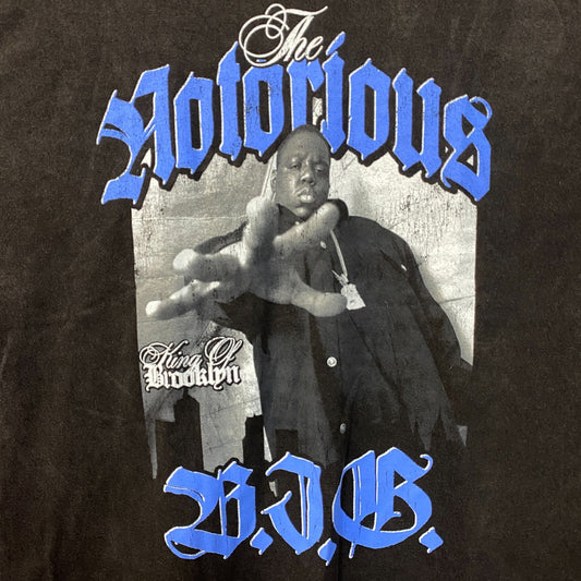 The Notorious B.I.G. King of Brooklyn Big T-shirt XL