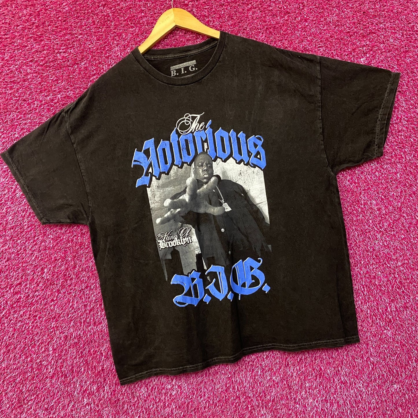 The Notorious B.I.G. King of Brooklyn Big T-shirt XL