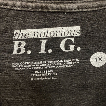 The Notorious B.I.G. King of Brooklyn Big T-shirt XL