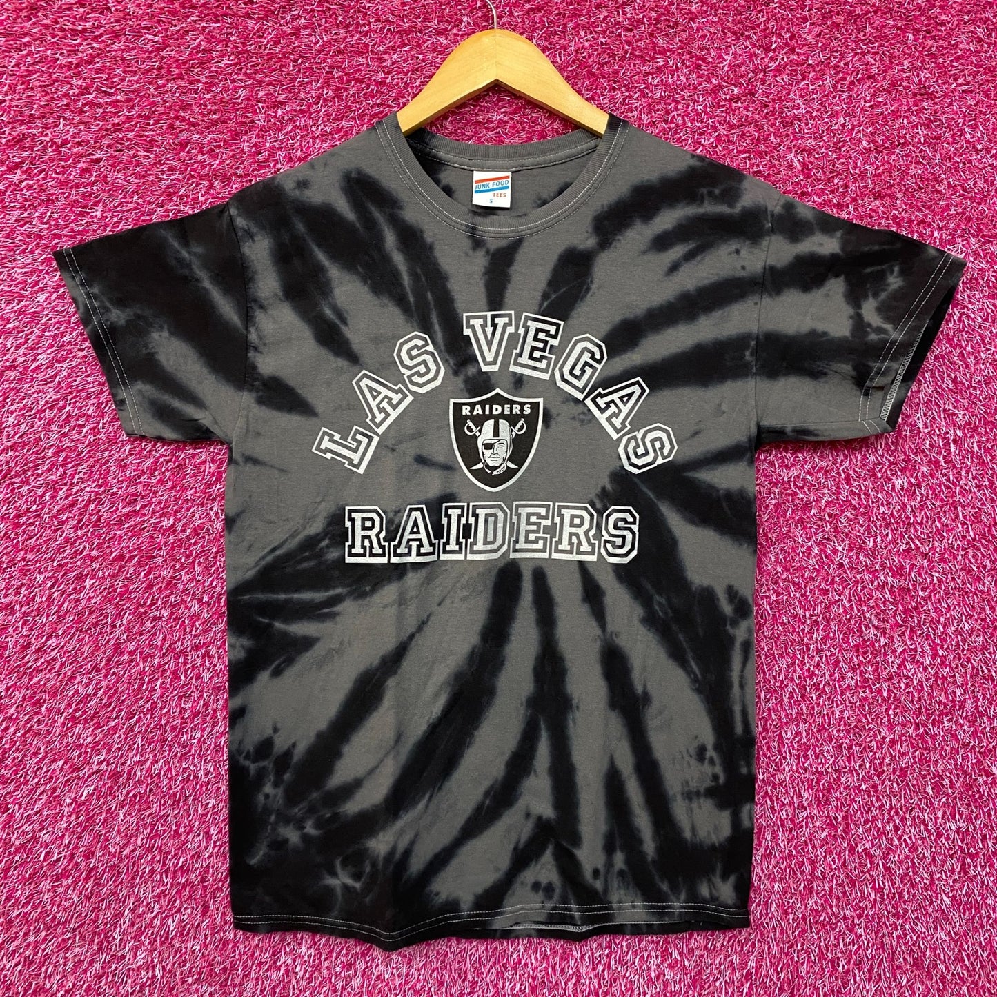 NFL Las Vegas Raiders Tie-Dye T-Shirt Small