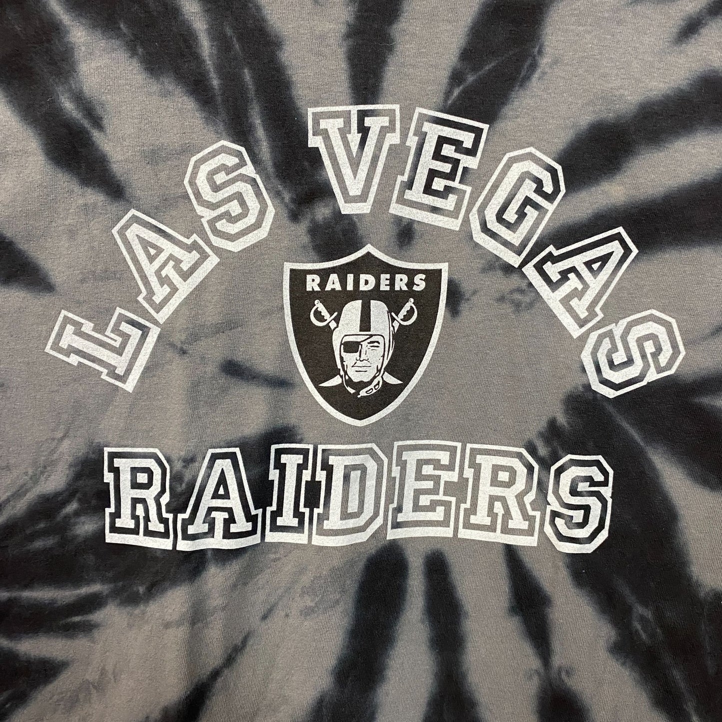 NFL Las Vegas Raiders Tie-Dye T-Shirt Small