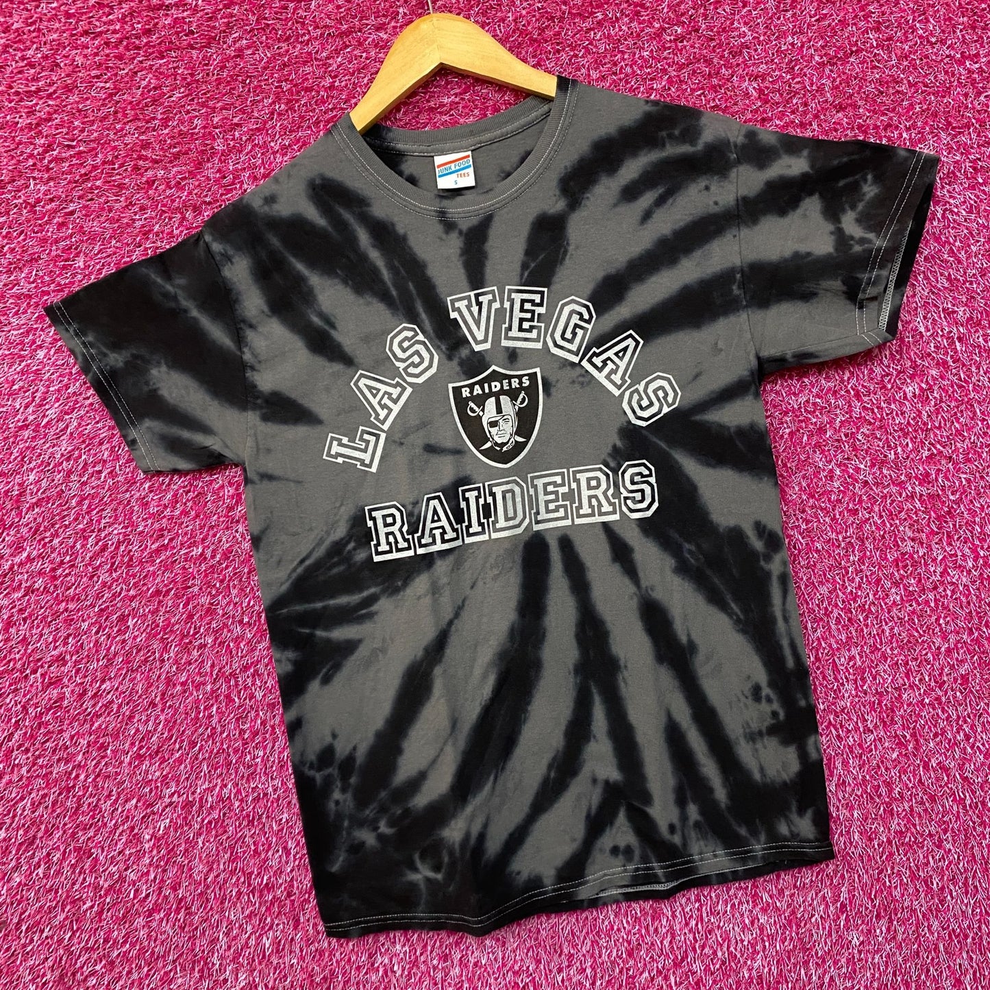 NFL Las Vegas Raiders Tie-Dye T-Shirt Small