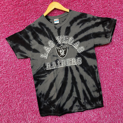 NFL Las Vegas Raiders Tie-Dye T-Shirt Small
