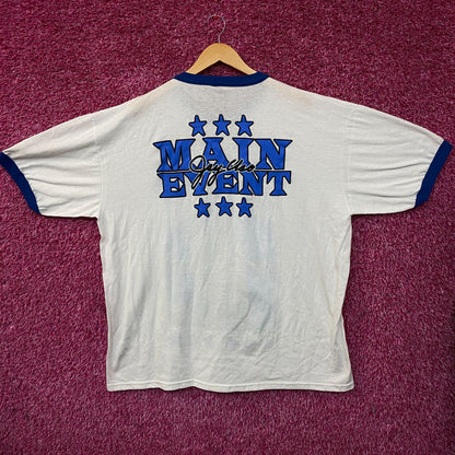 WWE Ripple Junction White Jey Uso Yeet Ringer T-Shirt 3XL