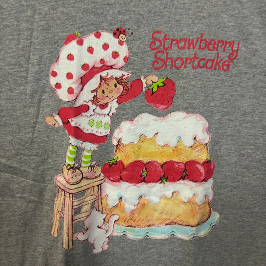 Strawberry Shortcake Cooking by The Book T-shirt size medium