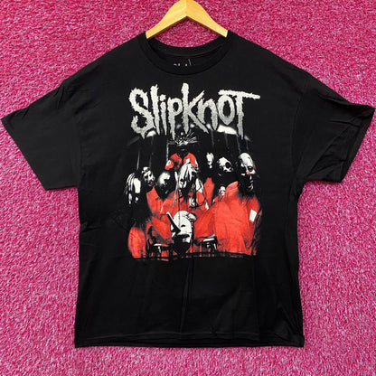 Slipknot Heavy Metal Band Self-Titled Album Cover Art T-Shirt XL