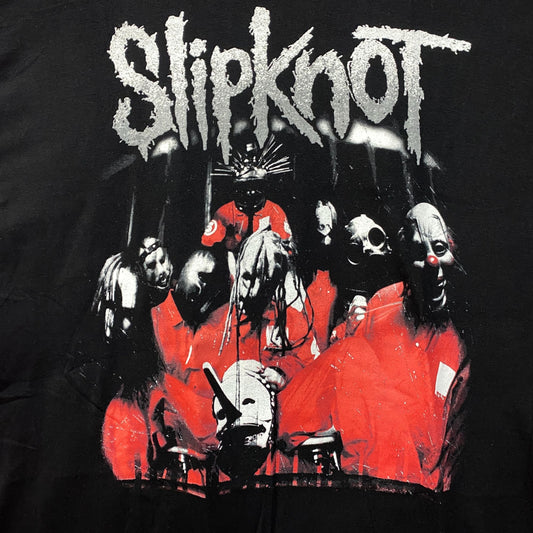 Slipknot Heavy Metal Band Self-Titled Album Cover Art T-Shirt XL