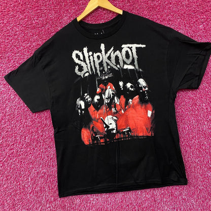 Slipknot Heavy Metal Band Self-Titled Album Cover Art T-Shirt XL