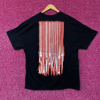 Slipknot Heavy Metal Band Self-Titled Album Cover Art T-Shirt XL