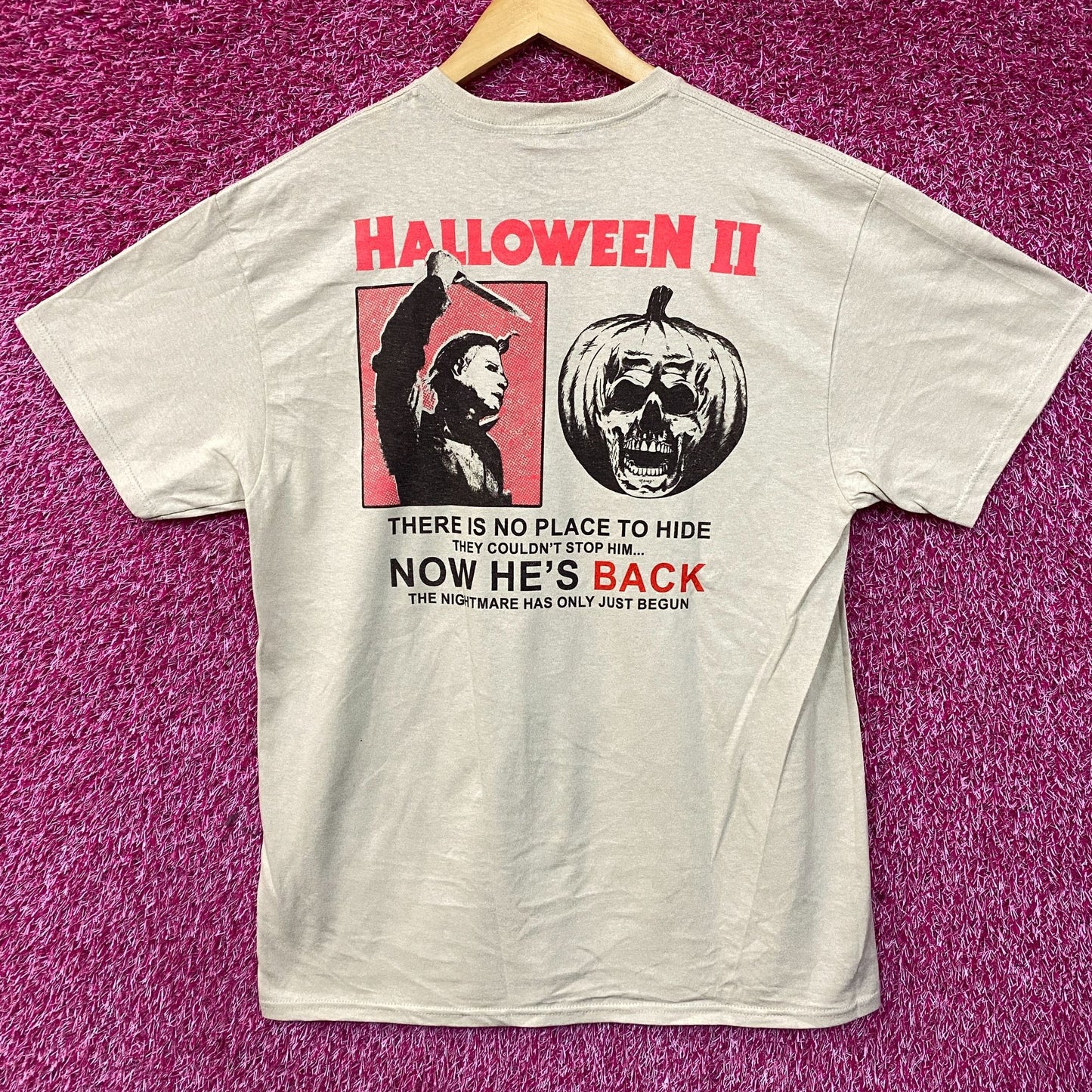 Halloween 2 Micheal Myers Horror Classic T-Shirt Large