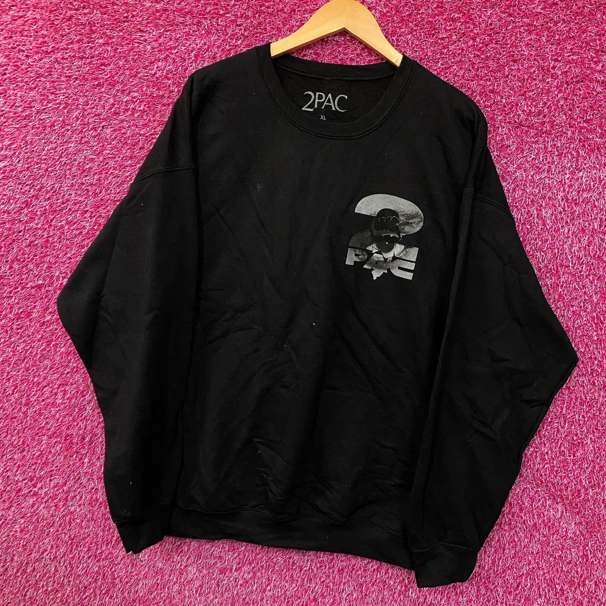 2Pac "Against All Odds" Graphic Crewneck Sweatshirt XL