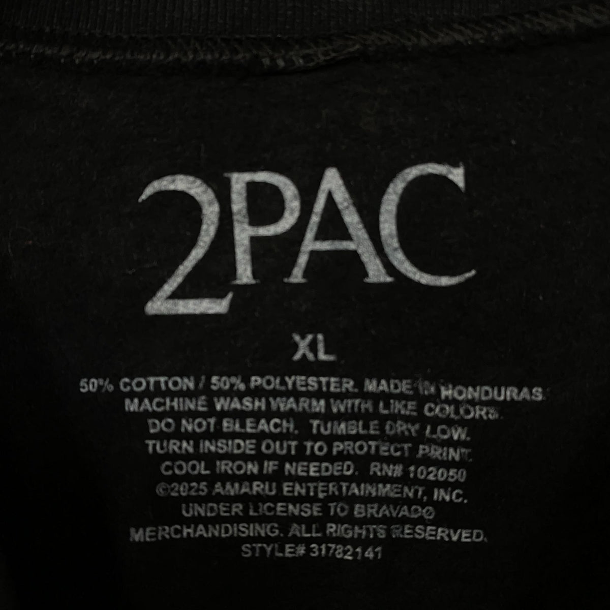 2Pac "Against All Odds" Graphic Crewneck Sweatshirt XL