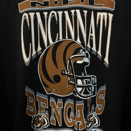 Cincinnati Bengals NFL Helmet Logo Crewneck Sweatshirt XXL