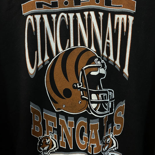 Cincinnati Bengals NFL Helmet Logo Crewneck Sweatshirt XXL