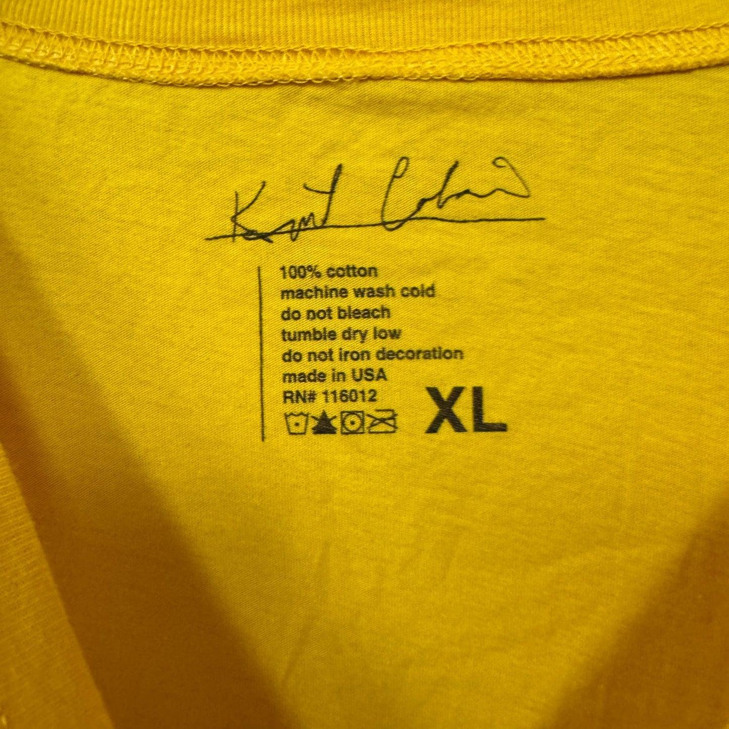 Kurt Cobain Nirvana crop top size XL