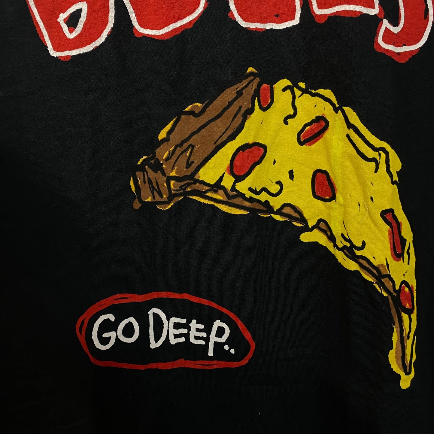 After School Special Chicago Bulls "Go Deep" Wordmark Long Sleeve T-Shirt Large