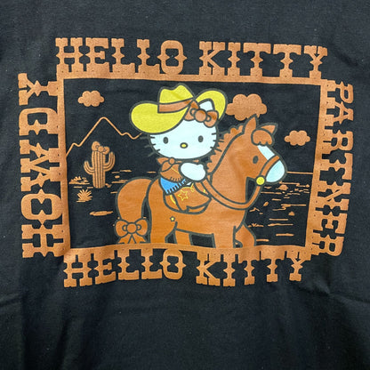 Sanrio Hello Kitty Desert Rodeo Howdy Partner Cute Graphic T-Shirt 2XL