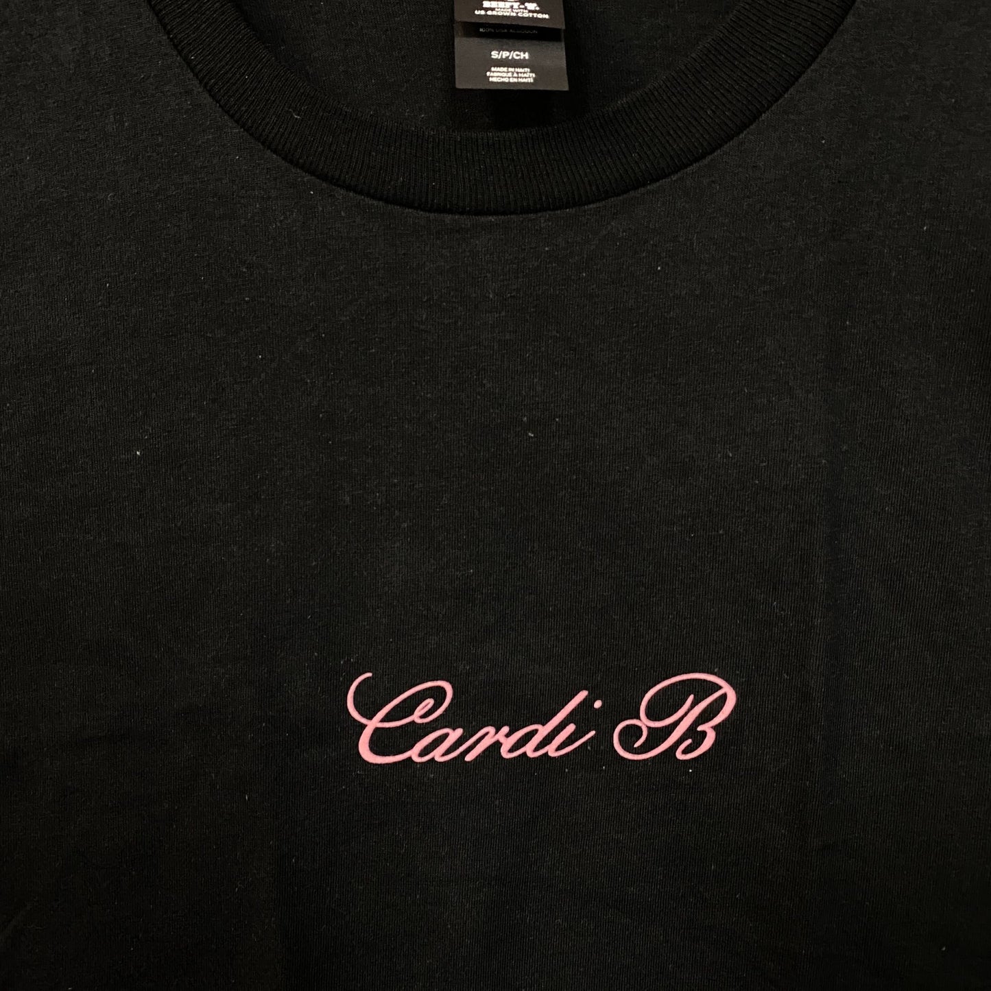 Cardi B Caught in the Drama "Little Miss Drama Tour" Graphic T-Shirt Small