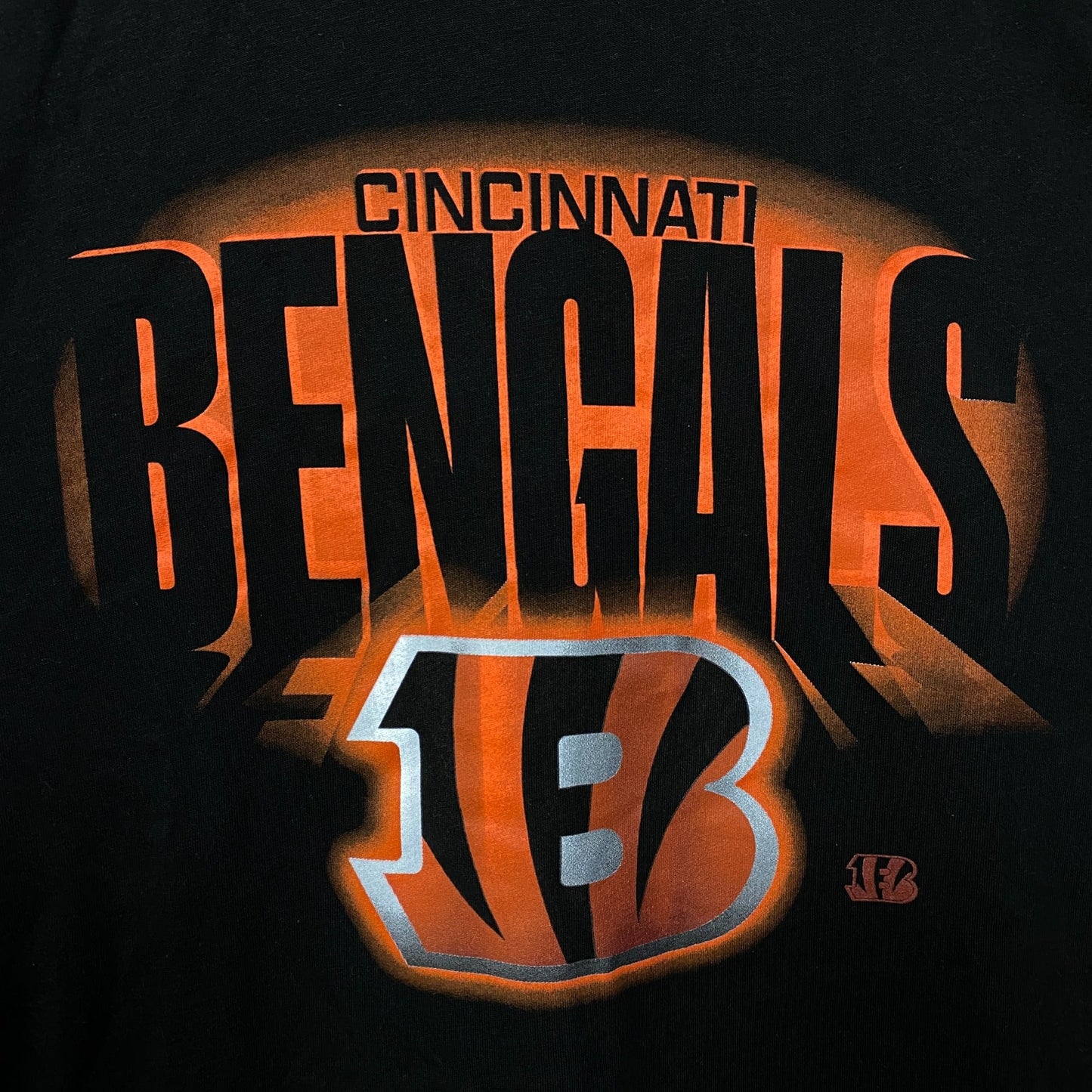 FOCO NFL Cincinnati Bengals Team Logo Graphic T-Shirt Large