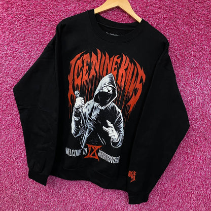 Ice Nine Kills Welcome To Horrorwood Metalcore Graphic Sweatshirt XL
