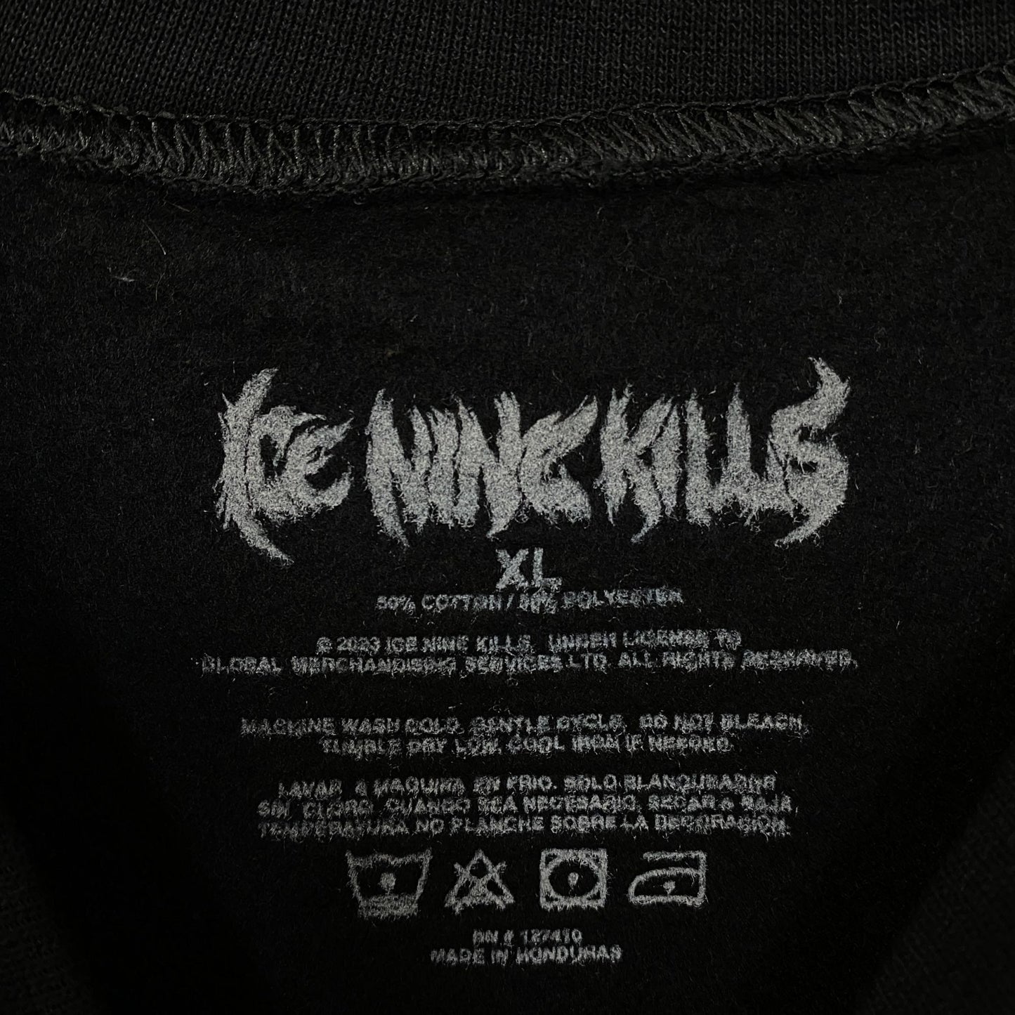 Ice Nine Kills Welcome To Horrorwood Metalcore Graphic Sweatshirt XL