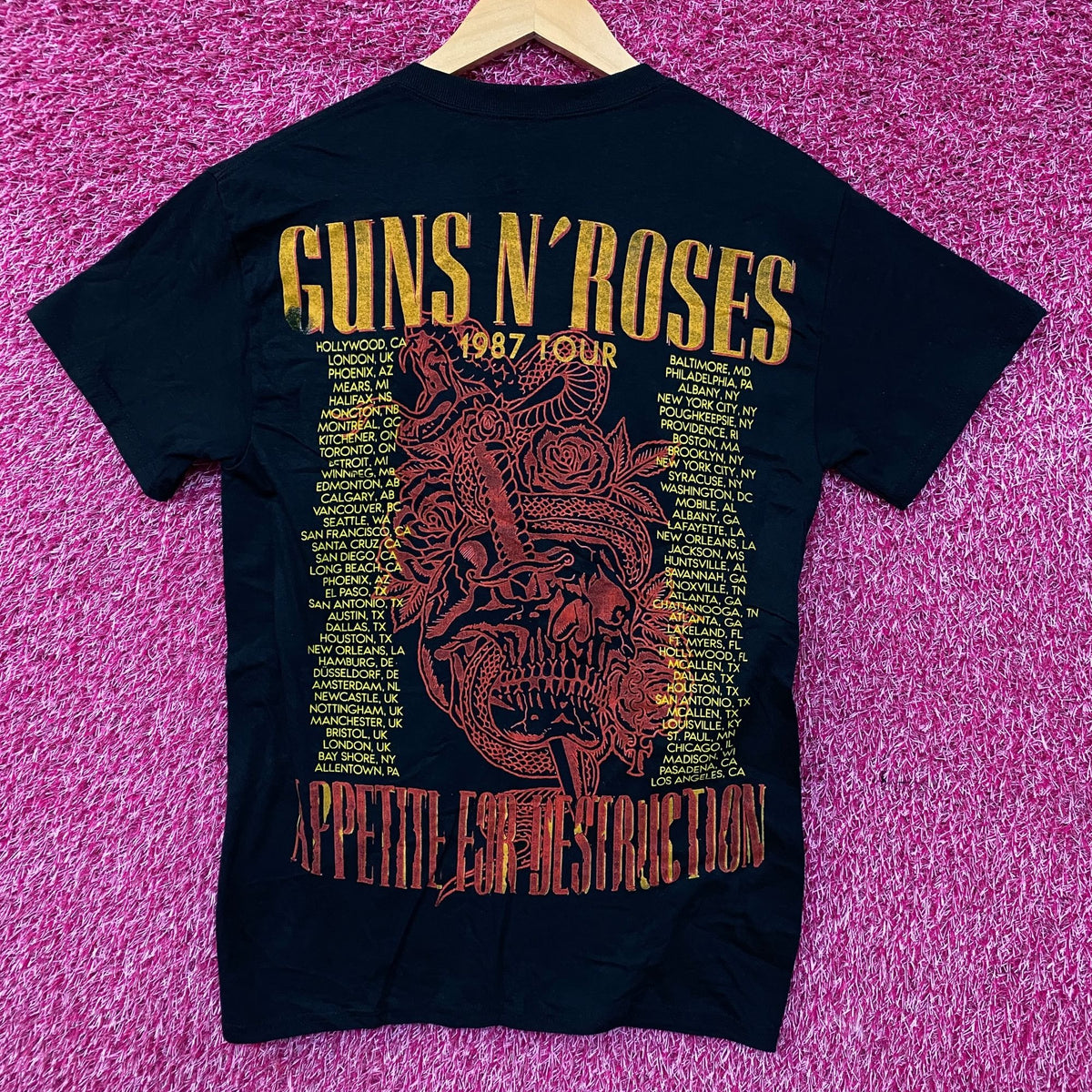 GunsN'Roses Appetite For Destruction Tshirt size Small